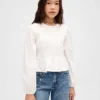 Kids Smocked Peplum Top