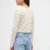 Kids Smocked Square-Neck Top