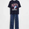 Kids Snoopy Recycled Pj Set