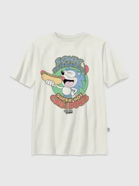 Kids Sonic the Hedgehog Chilidogs Graphic T-Shirt