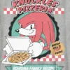 Kids Sonic the Hedgehog Knuckles Pizza Graphic T-Shirt