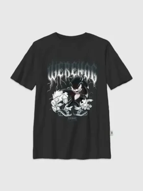 Kids Sonic the Hedgehog Metal Graphic T-Shirt
