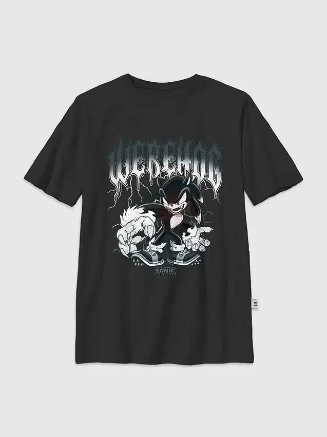 Kids Sonic the Hedgehog Metal Graphic T-Shirt