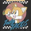 Kids Sonic the Hedgehog Tails Tacos Graphic T-Shirt