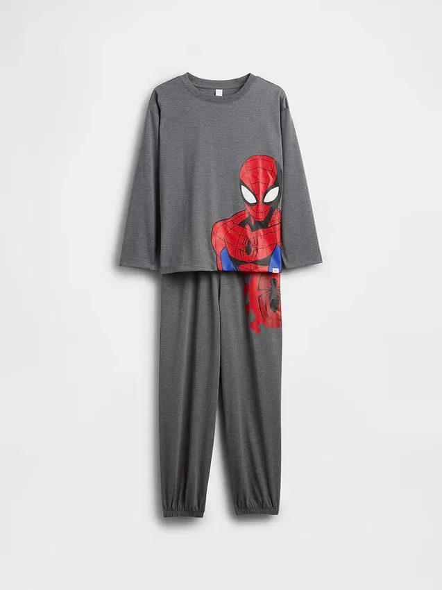 Kids Spider-Man Recycled Pj Jogger Set