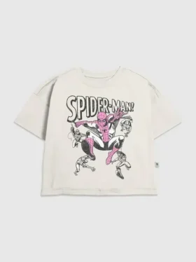 Kids Spider-Man Vintage Poses Graphic T-Shirt