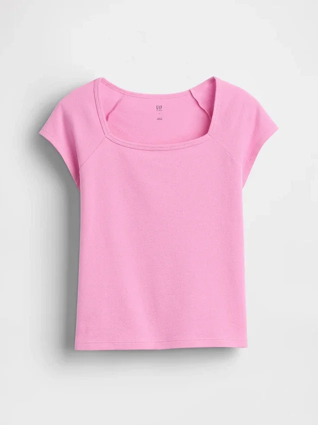 Kids Square-Neck T-Shirt