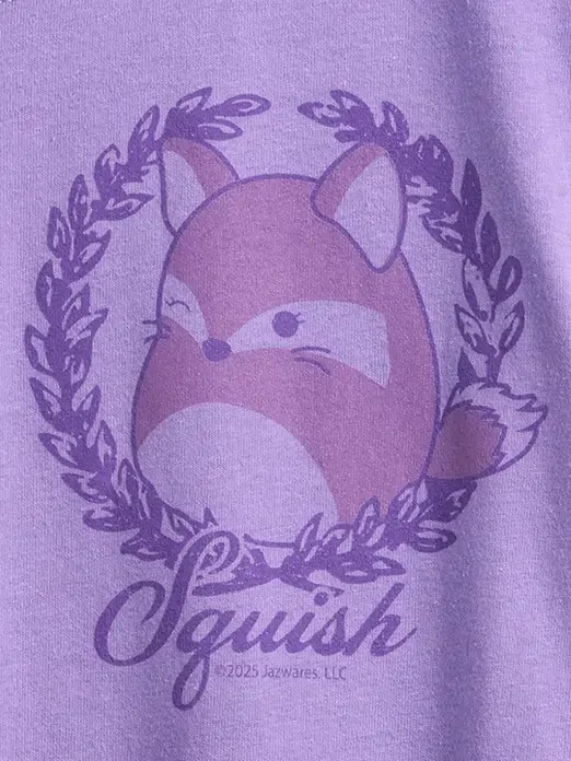 Kids Squishmallow Oversized Graphic T-Shirt