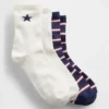 Kids Star Crew Socks (2-Pack)