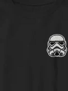 Kids Star Wars Embroidered Storm Trooper Graphic Tee