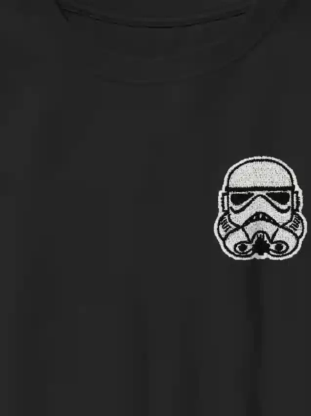 Kids Star Wars Embroidered Storm Trooper Graphic Tee