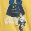 Kids Star Wars Organic Brushed Cotton Pj Short Set