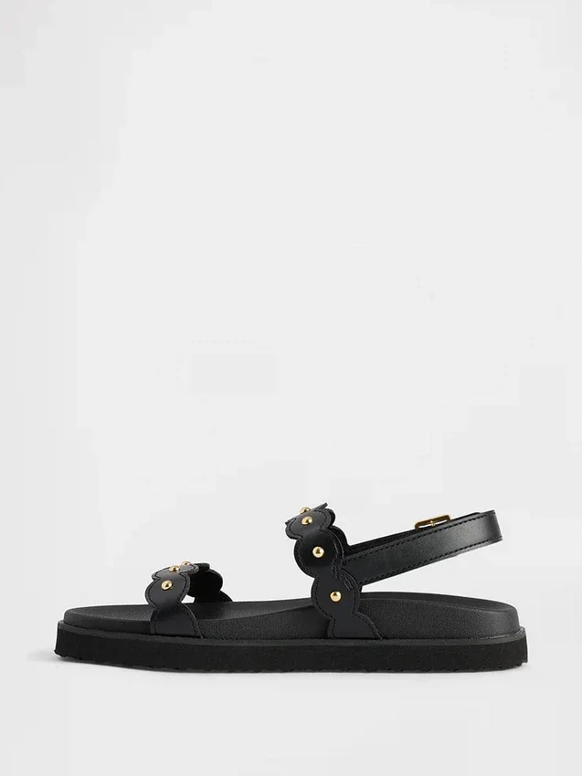 Kids Studded Slingback Sandals
