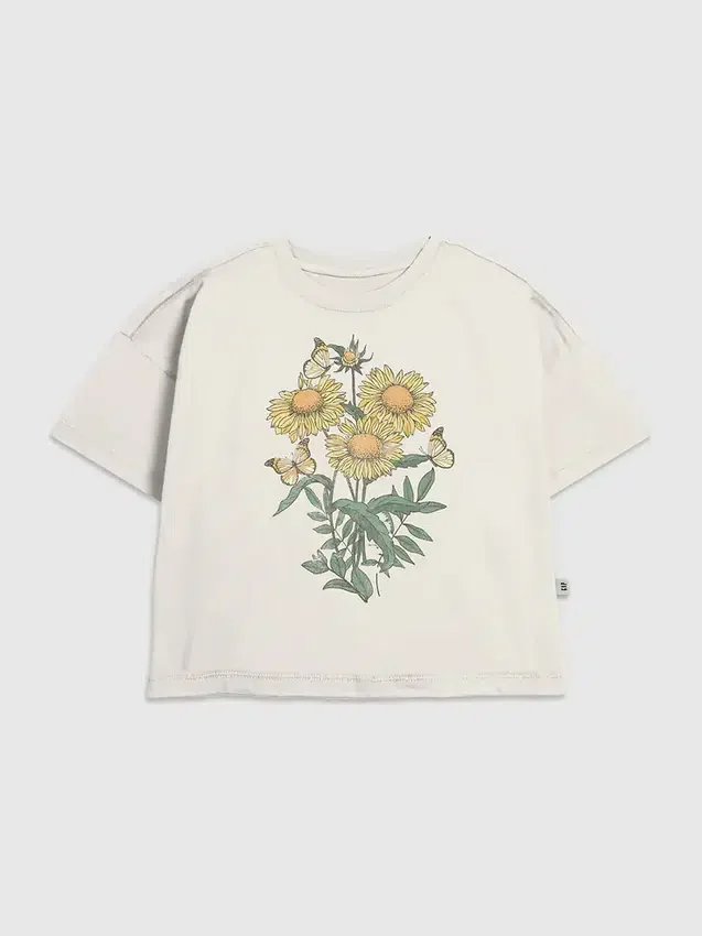 Kids Sunflowers Graphic T-Shirt