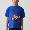Kids Super Mario Relaxed Graphic T-Shirt