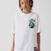 Kids Super Mario Relaxed Graphic T-Shirt