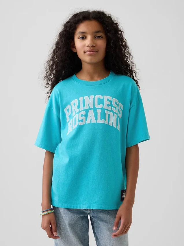 Kids Super Mario Relaxed Graphic T-Shirt