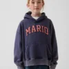 Kids Super Mario Vintagesoft Relaxed Hoodie