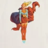 Kids Supergirl Fuel Your Flight Star Graphic T-Shirt