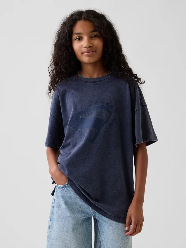 Kids Supergirl Oversized T-Shirt