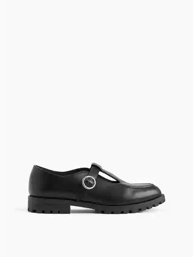 Kids T-Strap Loafers