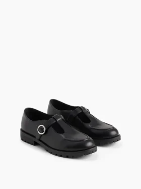 Kids T-Strap Loafers