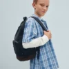 Kids Textured Plaid Relaxed Vacay Shirt