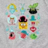 Kids the Spongebob Movie Search for Squarepants Grid Short Sleeve Tee