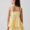Kids Tiered Eyelet Tank Top
