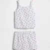 Kids Towel Terry Skort Outfit Set