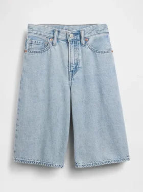 Kids Ultrasoft Denim Baggy Shorts