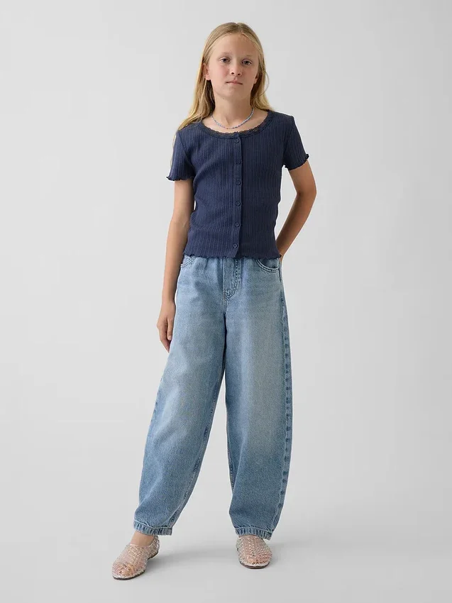 Kids Ultrasoft Easy Baggy Taper Jeans