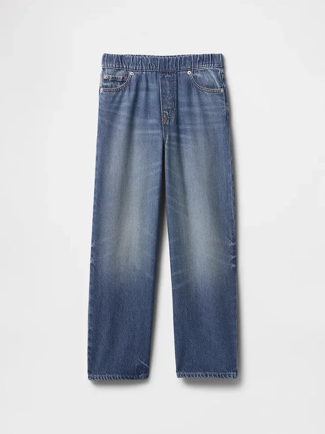 Kids Ultrasoft Pull-On Baggy Jeans