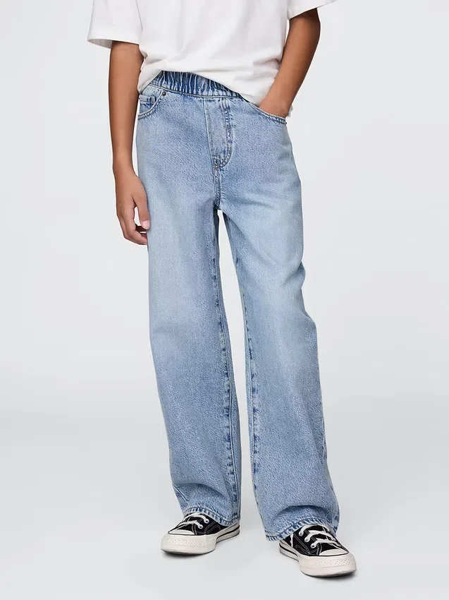 Kids Ultrasoft Pull-On Baggy Jeans