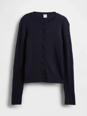 Kids Uniform Cardigan Sweater