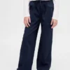 Kids Uniform Easy Wide-Leg Pants