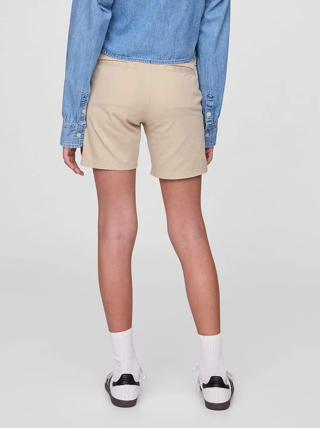 Kids Uniform Midi Shorts