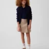 Kids Uniform Pleated Khaki Skort