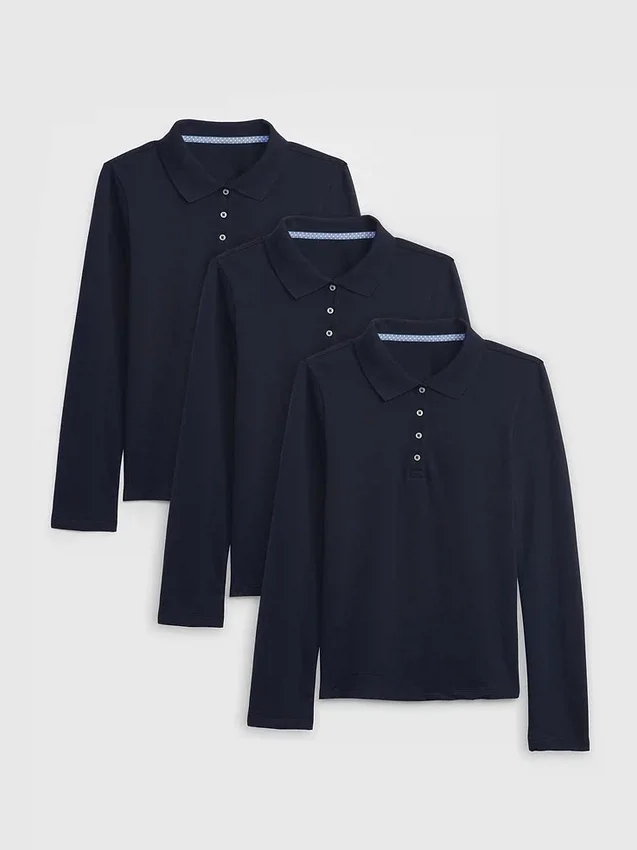 Kids Uniform Polo Shirt (3-Pack)