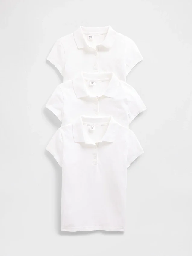 Kids Uniform Polo Shirt (3-Pack)
