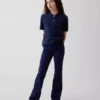 Kids Uniform Ponte Flare Pants