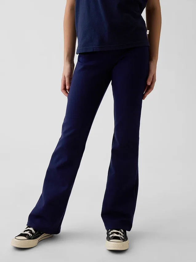 Kids Uniform Ponte Flare Pants