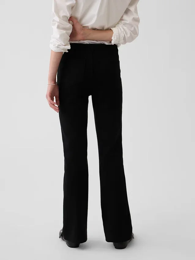 Kids Uniform Ponte Flare Pants
