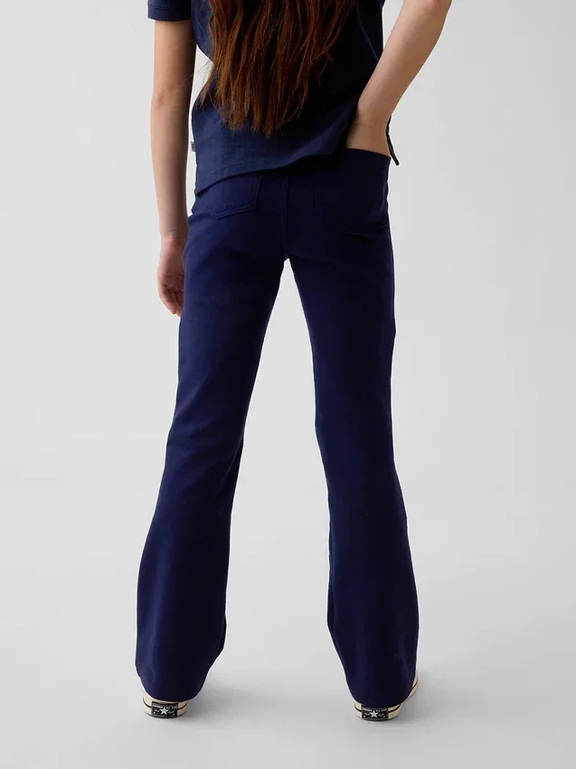 Kids Uniform Ponte Flare Pants