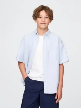 Kids Uniform Relaxed Oxford Shirt