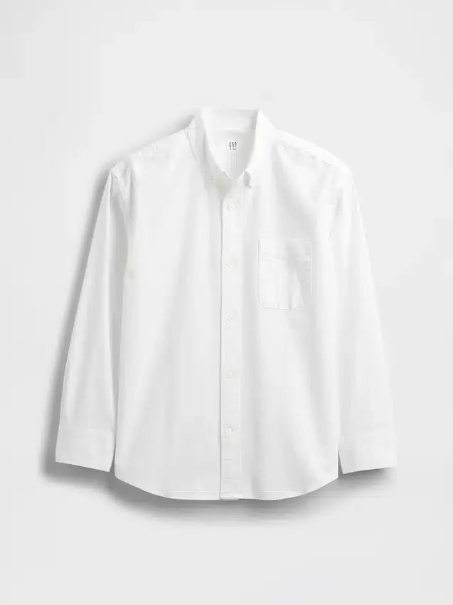 Kids Uniform Relaxed Oxford Shirt
