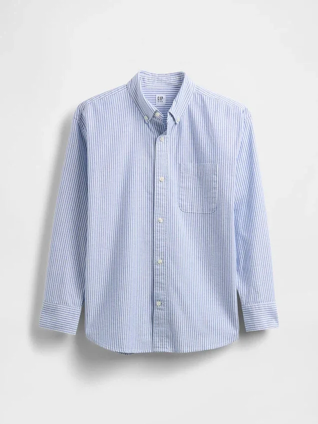 Kids Uniform Relaxed Oxford Shirt