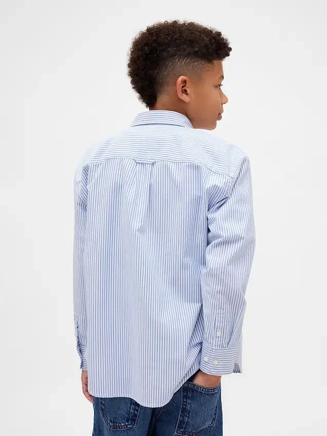 Kids Uniform Relaxed Oxford Shirt