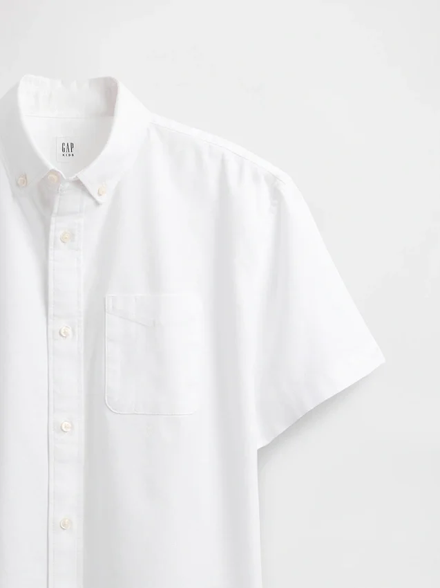 Kids Uniform Relaxed Oxford Shirt