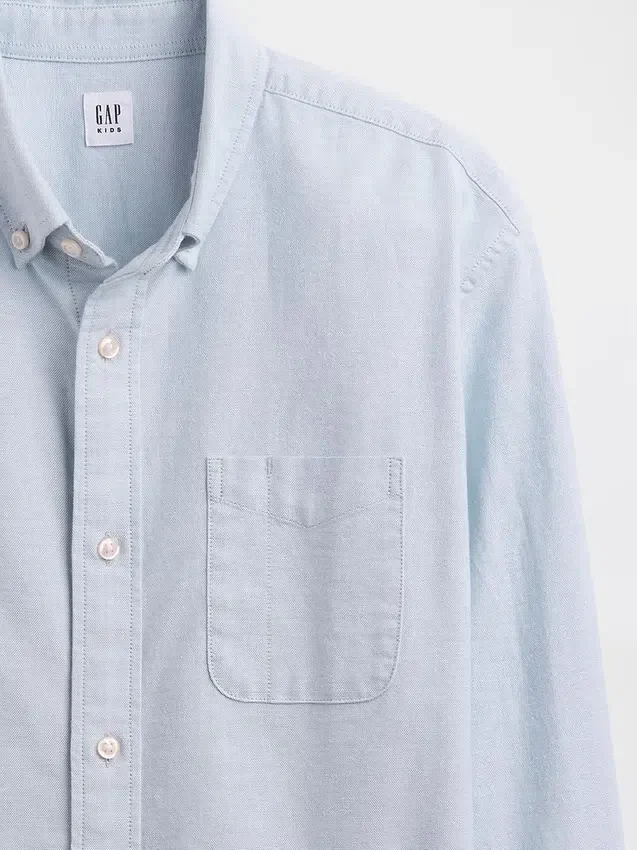 Kids Uniform Relaxed Oxford Shirt